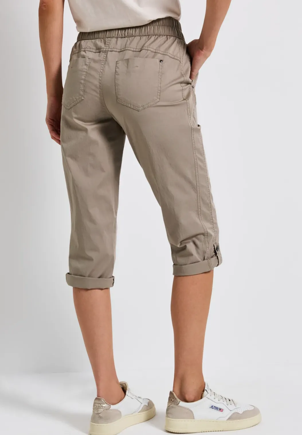 3/4 broek met omslag