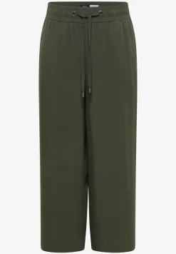 3/4 broek met wijde pijpen in Loose Fit