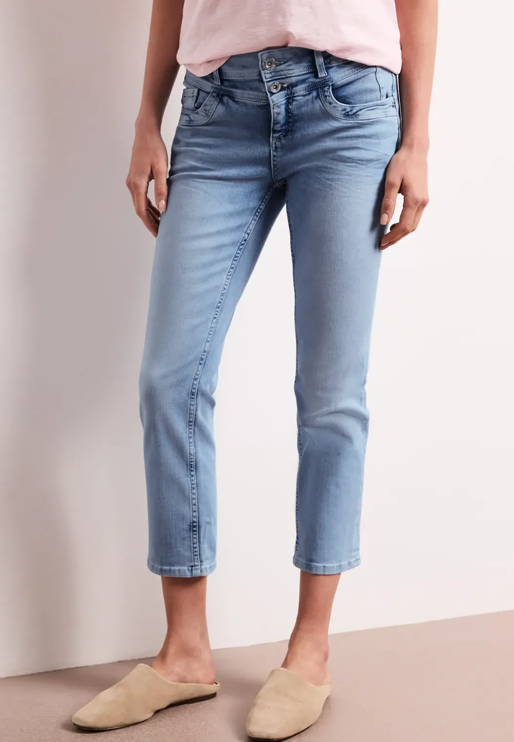 7/8 jeans in een casual pasvorm