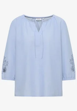3/4 mouw blouse met borduursel
