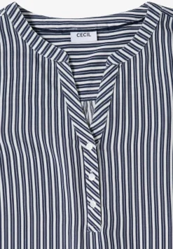 3/4 mouw blouse met gestreept patroon