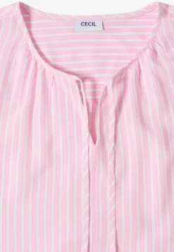 3/4 mouw blouse met gestreept patroon