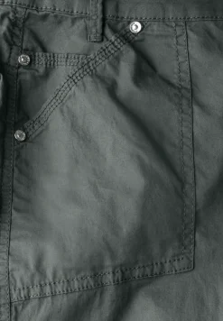 3/4 satijnen broek met zakken