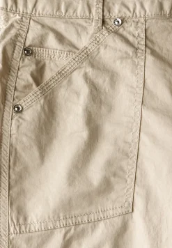 3/4 satijnen broek met zakken