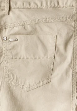 3/4 satijnen broek met zakken