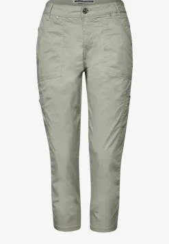 3/4 satijnen broek met zakken