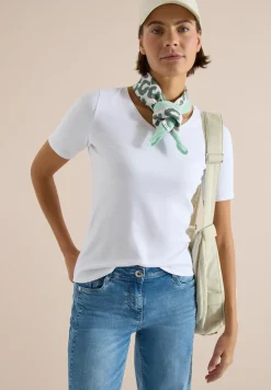 Bandana met textuur en leoprint