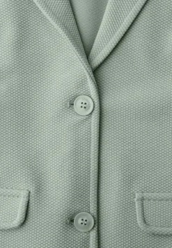 Basic blazer met reverskraag