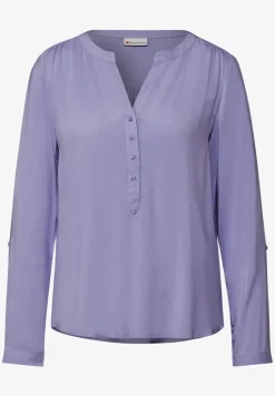 Basic blouse in effen kleur
