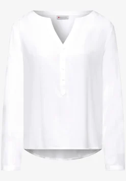 Basic blouse in effen kleur