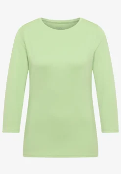 Basic shirt in effen kleur