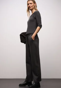Basic Shirt met 3/4 mouwen
