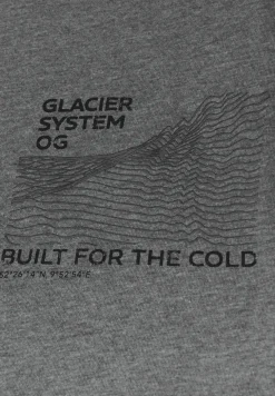 Basic Shirt met borstprint