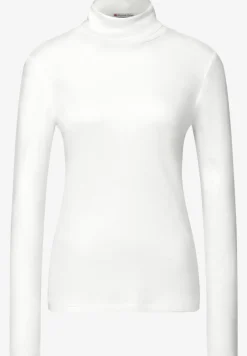 Basic shirt met coltrui