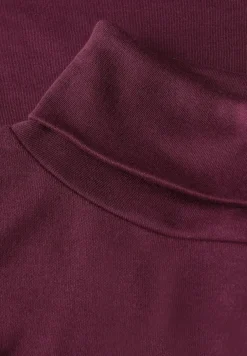 Basic shirt met coltrui