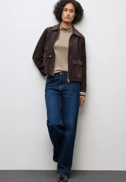 Basic shirt met coltrui