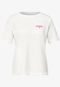 Basic Shirt met gedetailleerde print