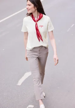 Basic Shirt met gedetailleerde print