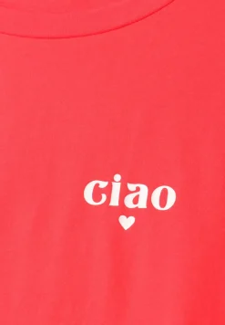 Basic Shirt met gedetailleerde print