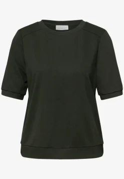 Basic Shirt met korte mouwen en ronde hals