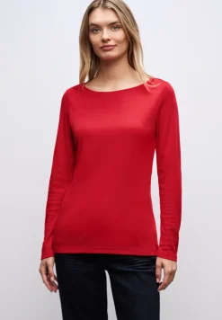 Basic shirt met lange mouwen