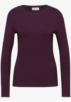 Basic shirt met lange mouwen