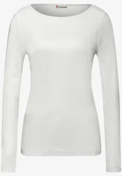 Basic shirt met lange mouwen