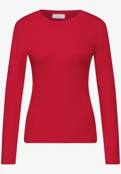 Basic shirt met lange mouwen