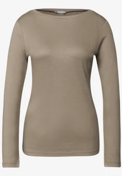 Basic shirt met lange mouwen