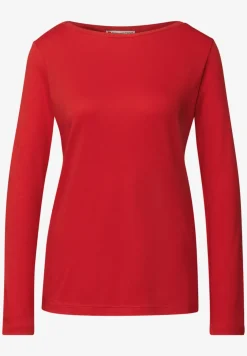 Basic shirt met lange mouwen