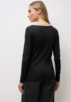 Basic shirt met lange mouwen