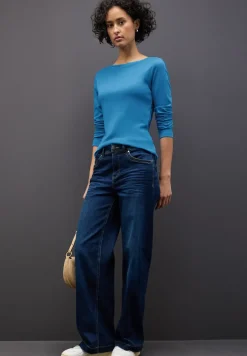 Basic shirt met lange mouwen