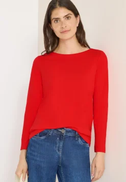 Basic shirt met lange mouwen