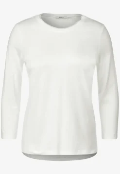 Basic shirt met 3/4-mouwen