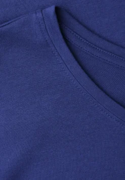 Basic shirt met ronde hals
