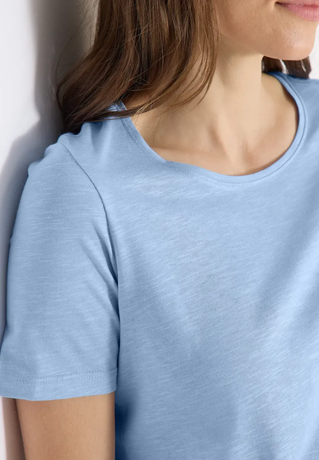 Basic Shirt met ronde hals in een 2-pack