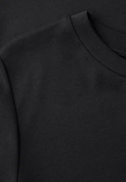 Basic Shirt met ronde hals en korte mouwen