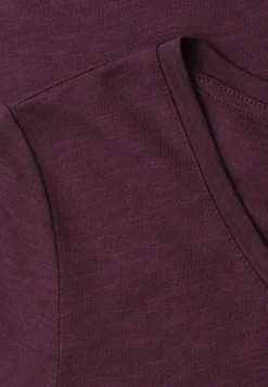 Basic Shirt met V-hals