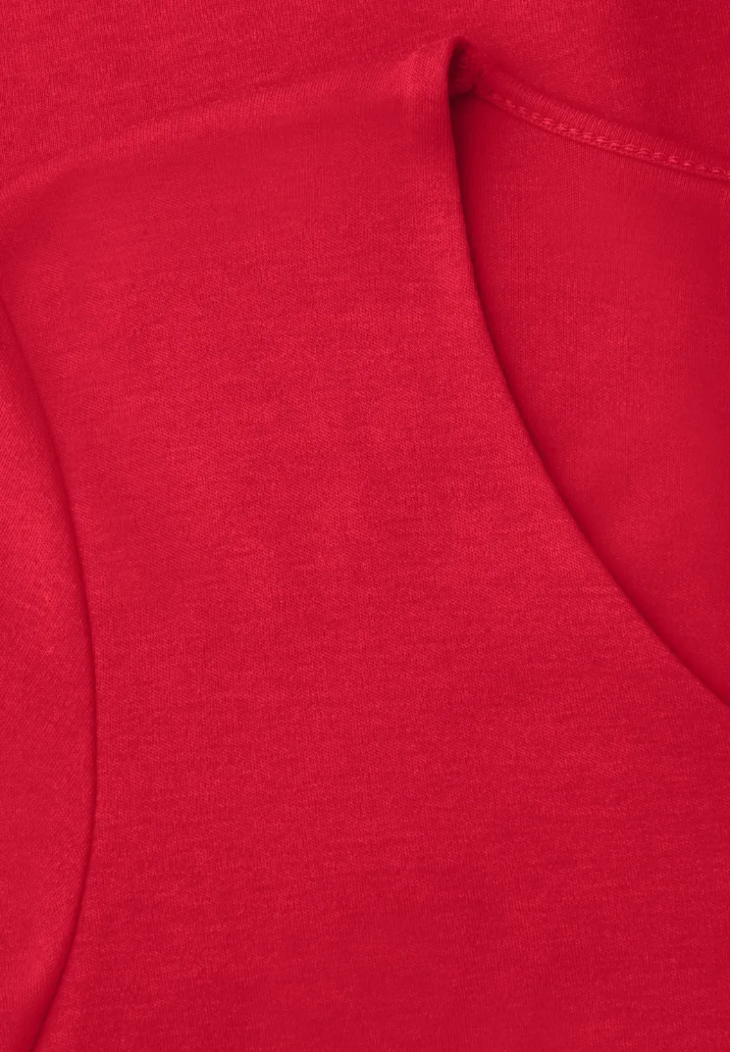 Basic Shirt met V-hals in effen kleur