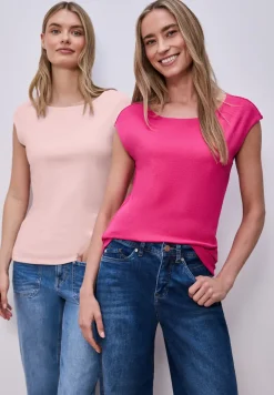 Basic shirts in een 2-pack