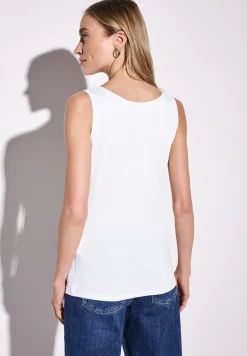 Basic top in effen kleur