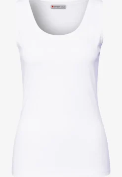 Basic top in effen kleur