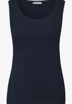 Basic top in effen kleur