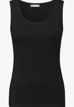Basic top in effen kleur