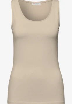 Basic top in effen kleur