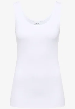 Basic top met ronde hals in een 2-pack