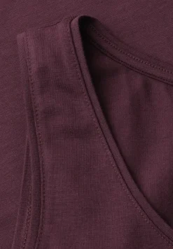 Basic top met ronde hals in jersey