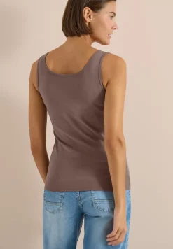 Basic top met ronde hals in een 2-pack