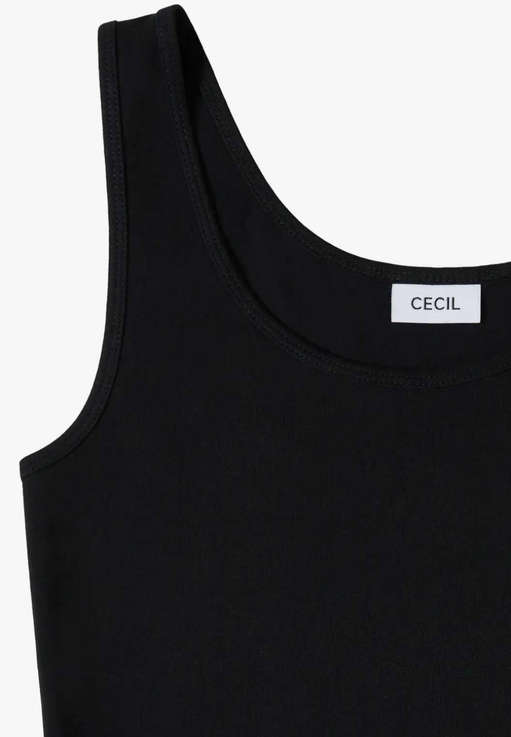 Basic top met ronde hals in een 2-pack