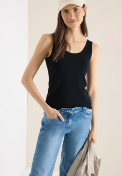 Basic top met ronde hals in een 2-pack
